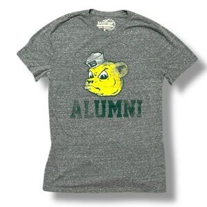 Barefoot Campus Outfitters Baylor Bears Old School Alumni Gray T-Shirt Sz Medium
